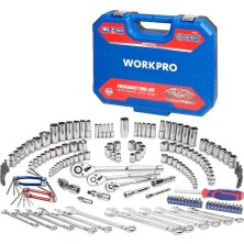 WP202530 1/4’’ 3/8’’ 1/2’’ Metrik/inç 164 Parça Cr-V Lokma ve Kombine Anahtar Takımı