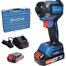 Dong Cheng CDCPL208 Şarjlı Torklu Vidalama 20 Volt 208 Nm 2 Amper Çift Akülü