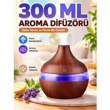 Matechno 300 ml Mini Hava Nemlendirici Buhar Makinesi Aroma Difüzörü Nemlendirici