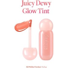 02 Melba Fondue Parlak Bitişli Hafif Renkli Juicy Dewy Glow Tint