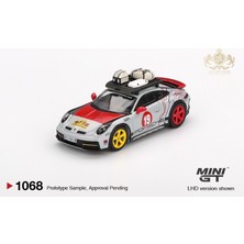 Mını Gt 1:64 Ölçek 1068 Porsche 911 Dakar  Uncle Rally Blister Model Araba