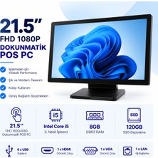 Grandstarr W215M 21.5" Fhd I5 3. Nesil | 8gb Ram | 120GB SSD Dokunmatik Pos Pc