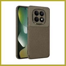 Bezos Redmi Note 15 Pro 4g Uyumlu Auto Focus Karbon Kapak - Kahverengi Bcks
