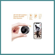 Bezos Blue Inter Mini Kamera 1080P Hd Wifi (Gizli, Miknatisli) Mac
