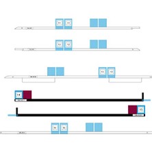 Imac A1419 A2115 27 Çift Taraflı Ekran Bant Montaj Kiti