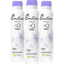 Violet Kadın Deodorant 3X150 ml
