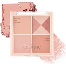 Karıştırılabilir Renk Tonlarına Sahip 4'lü Allık Paleti Blending Mood Cheek (#04 Beige Knit)
