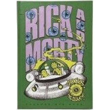 TeknoKapsül Rick And Morty Focus On Science Sert Kapak 96 Yaprak DEFTER-382102