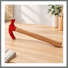 Bezos Çatal Çekiç 300 gr Ahşap Saplı Mmbz
