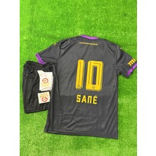 LEGENT LADY Galatâsarây. 2027 Leroy Sane   Alternatif Siyah Yeni Sezon Çocuk Forması 4'lü Set