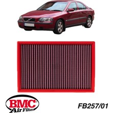 Bmc FB257/01 Volvo XC70 V70 S80 S60 S40 Kutu Içi Performans Hava Filtresi