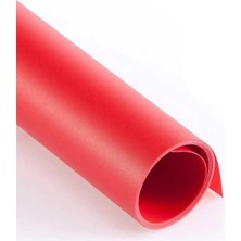 120X200 cm Kırmızı Pvc Stüdyo Fon Perde Silinebilir Kırışmaz Ürün Çekim Arka Planı