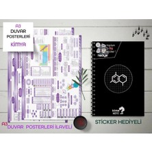 Kime Note Tyt Kareli Kimya Okul Defteri Konu Anlatımlı 3 Büyük Poster ve 96 Sticker Hediyeli 9-10-11-12.sınıf