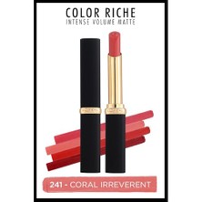 Color Riche Intense Volume Matte Ruj - 241 Coral Irreverent