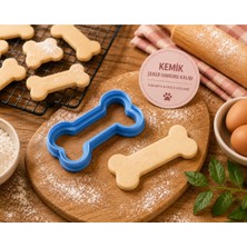 Studio Aslan Design Kemik Şekilli Şeker Hamuru ve Kurabiye Kalıbı – Köpek Temalı Fondant Pasta Kalıbı