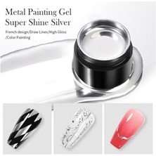5 ml Silver Metalik Drawing Çizim Jeli 56536 3487