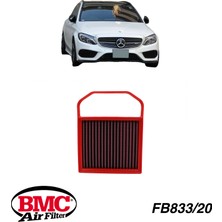 Bmc FB833/20 Mercedes C E M R S Cls Gl Glc Gle Sl Slc Kutu Içi Performans Hava Filtresi