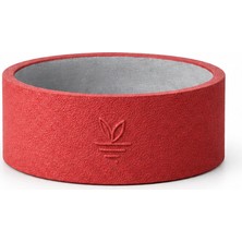 Esg Plus Cookie Kırmızı 15 cm Deliksiz Dekoratif Beton Kaktüs ve Sukulent Aranjman Saksısı