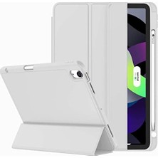 Honor Pad X9A 11.5 Inç ELN2-W29 ile Uyumlu Kalem Bölmeli Smart Case Kılıf Gri