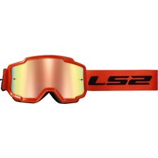 Ls2 Charger Goggles Motokross Gözlük (Neon Turuncu)