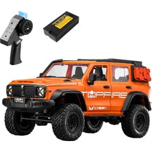Mn Model MN300 1/12 Tank Suv Offroad Rc Crawler Uzaktan Kumandalı Araba Turuncu