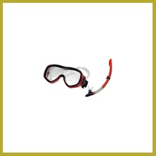 Bezos Duny Dıve 4105-DN26 Tempared Maske Snorkel 1 Adet Bcks