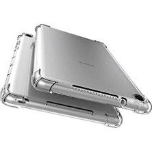 Huawei Mediapad T3 10 Uyumlu Renksiz Darbe Dayanıklı Şeffaf Kapaklı Kılıf