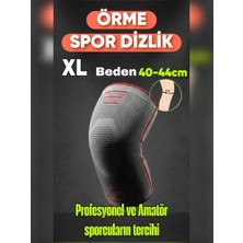 Xl Beden 1'li 3D Örme Sporcu Dizlik; Ağrı Azaltıcı, Diz Koruyucu Nefes Alabilir, Kompresyon Destekli, Kaymayı Önleyici, Voleybol, Fitnes, Basketbol, Doğa Sporları