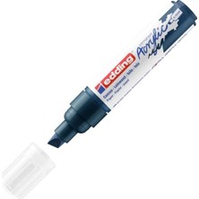 5000 Akrilik Marker Geniş - Koyu Mavi - 1 Su Geçirmez Akrilik Boya Kalemi - Keski Ucu 5-10 mm - Tuval Üzerine Çizim Için Akrilik Boya Kalemi, Sanat Kağıdı ve Ahşap