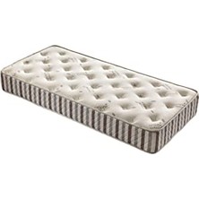 Opalin Biobed Ortopedik Yaylı Yatak, Lux Ortopedik Organic Cotton, 90X190 cm