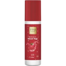Clinic Çilek Kokulu Vücut Yağı, Çay Ağacı Yağı 200 ml