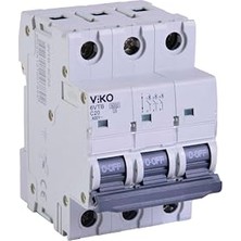 6VTB-3C20 Otomatik Sigorta 6ka C Tipi 3 Kutup 20A