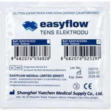 Easyflow Tens Elektrodu 4'lü Konforlu Kullanım Sağlayan Yüksek Kalite Pedi