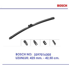 Bosch APX17 SİLECEK SÜPÜRGESİ 425MM. VİTO W447 DUSTER 1 BMW 1 F40 C5 AİRCROSS 2018+ SEALİON 7 GRANDLAND X 1 ADET 3397016305