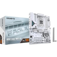 Anakart Amd Am5 Atx B850 Eagle Wf7 Ice