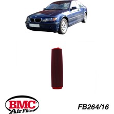 Bmc FB264/16 Bmw 3 E46 E90 / 5 E39 E60 / 7 E38 E65 / X3 X5 X6 Kutu Içi Performans Hava Filtresi