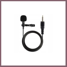 Bezos 3.5mm Jak 1.5 Metre Double Mikrofon - Siyah Bzss