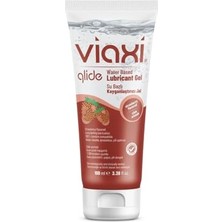 Glide Kayganlaştırıcı Jel, Çilek Aromalı, 100 ml