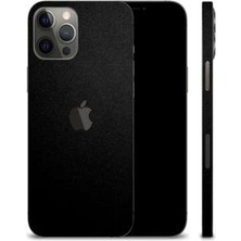 iPhone 12 Pro Max Mat Siyah Telefon Arka Kaplaması