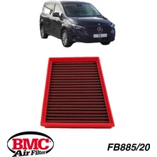 Bmc FB885/20 Mercedes Citan / T-Class / Renault Espace-Kangoo-Megane-Scenic-Talisman Kutu Içi Performans Hava Filtresi