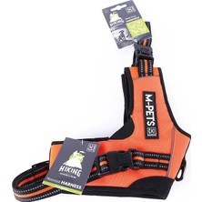 Hilera M-Pets Hiking Reflektörlü Soft Göğüs Tasması Turuncu S 10818599