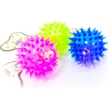 Hilera Cadopet Sesli Işıklı Tırtıklı Top 8 cm