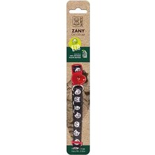 Hilera M-Pets Zany Zilli Kedi Boyun Tasması Siyah/kırmızı