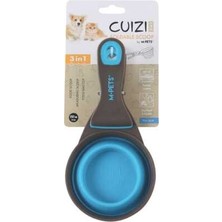 Hilera M-Pets Cuizi 3in1 Fonksiyonel Mama Ölçü Kabı 237ML Mavi