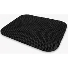 Hilera Catlife Kauçuk Tuvalet Önü Paspası Siyah 38,5*49 cm