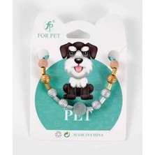 Hilera Nunbell Forpet Boncuklu Kedi Köpek Kolyesi 9035