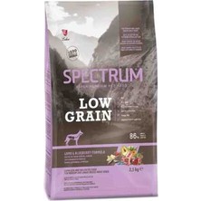 Hilera Spectrum Düşük Tahıllı Kuzulu Yaban Mersinli Orta ve Büyük Irk Yetişkin Köpek Maması 2,5kg