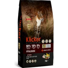 Hilera Klicker Tavuklu Kısır Yetişkin Kedi Maması 1 kg