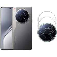 Tecno Camon 40 Premier Uyumlu 2 Adet Esnek Nano Kamera Lens Koruyucu