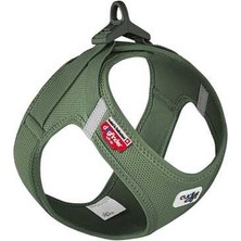 Hilera Curli Vest Harness Clasp Air-Mesh Köpek Göğüs Tasması M Moss